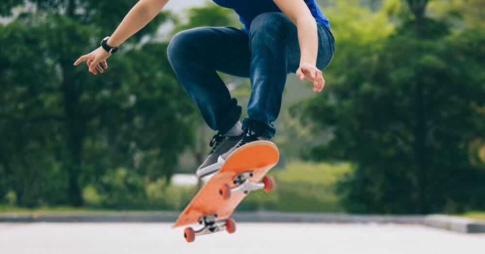 how to jump on a skateboard
